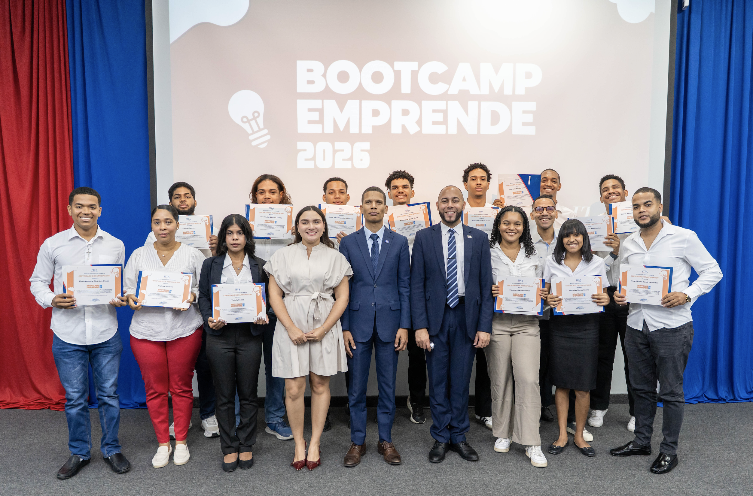 ITLA culmina Bootcamp Emprende 2026 impactando a más de 160 participantes en seis localidades del país 