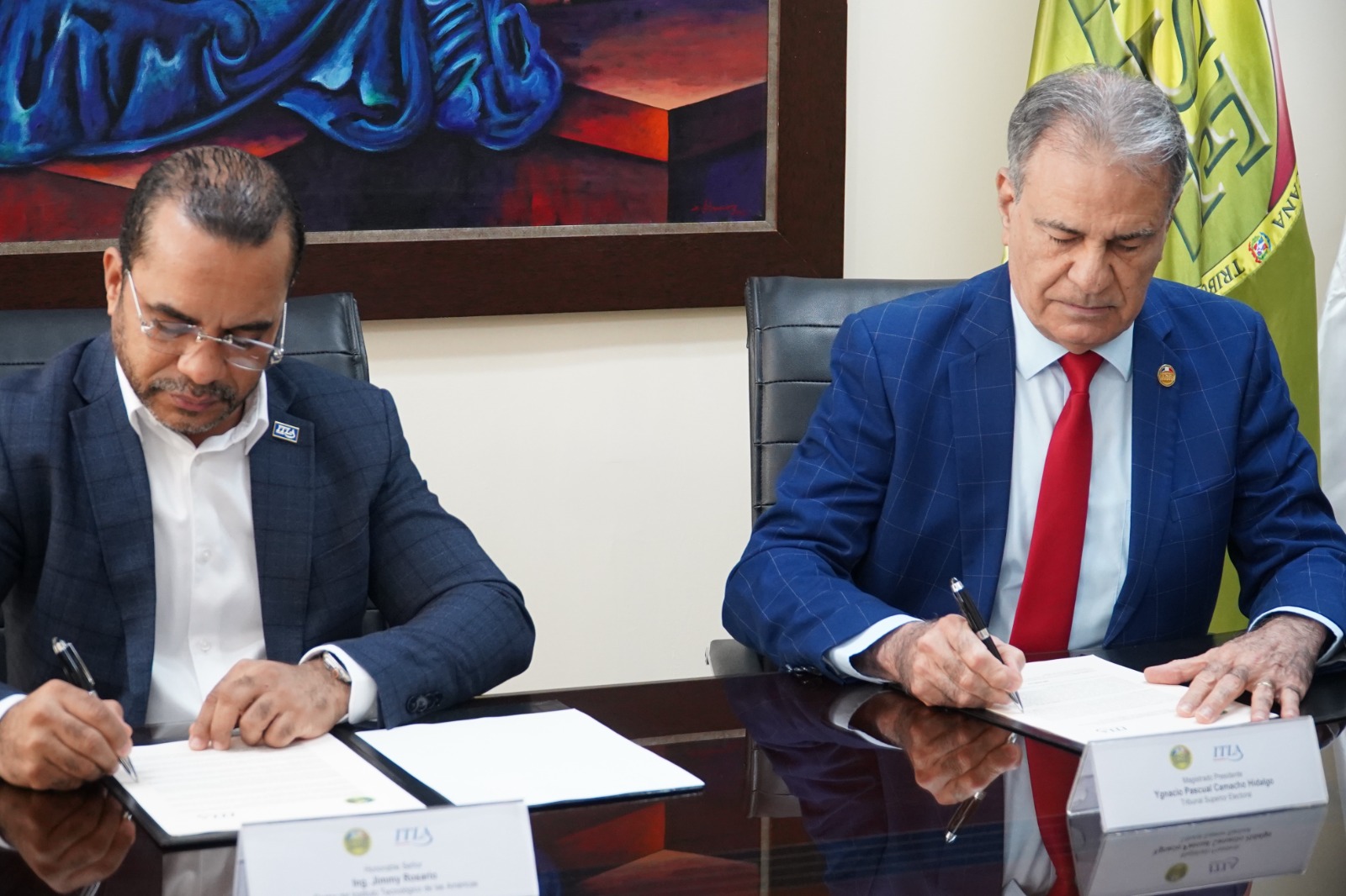 TSE sella alianza con el ITLA para impulsar la ciberseguridad y la transformación digital